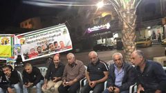 استمرار الفعاليات الداعمة للأسرى المضربين عن الطعام في جنين