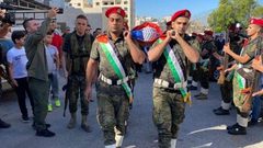 تشيع جثمان الشهيد الطفل محمد دعدس إلى مثواه الأخير