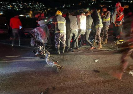 مصرع 4 مواطنين جراء حادث سير مروع جنوب نابلس