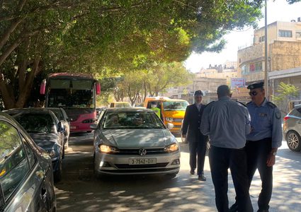 انطلاق الفحص المروري الشتوي في محافظة نابلس