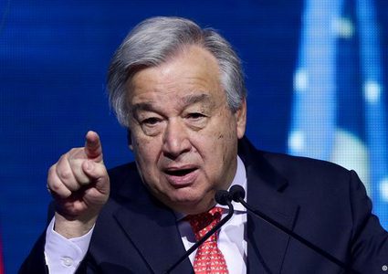 الأمين العام للأمم المتحدة يدين محاولة اغتيال الكاظمي