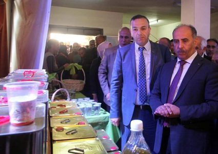 افتتاح المهرجان الوطني الثاني للزيتون الفلسطيني في الخليل