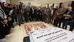 افتتاح معرض صور "حكاية قائد ومسيرة شعب" في نابلس