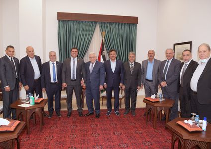 الرئيس يستقبل وفدا من المجلس الأولمبي الآسيوي