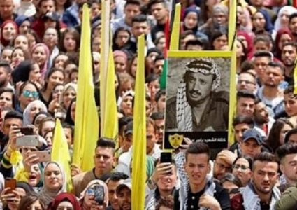 مسيرة حاشدة في ذكرى استشهاد الرئيس عرفات بطوباس