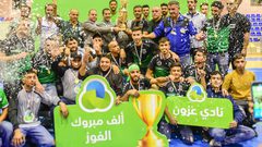 فريق عزون يتوج بلقب دوري كرة اليد لعام 2021