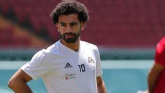 محمد صلاح بديلا في تشكيلة مصر أمام الغابون