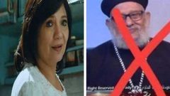 ممثلة مصرية تهاجم كاهنا انتقد الإسلام