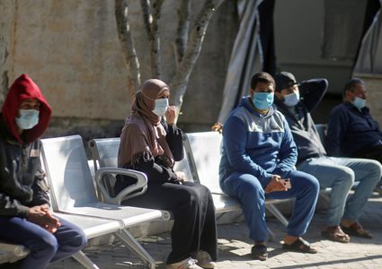 غزة: حالة وفاة واحدة و117 اصابة جديدة بفيروس كورونا