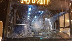 إصابة سائق حافلة للاحتلال جراء رشقها بالحجارة في القدس