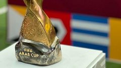 أول صورة لمجسم كأس العرب