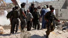 الاحتلال يخطر بوقف العمل في خزان مياه جنوب طوباس