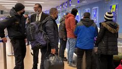 مينسك: 118 مهاجرا غادروا الأراضي البيلاروسية الاثنين