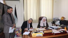توقيع اتفاقية تبني لمدارس بلدة كفر راعي جنوب جنين