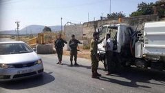 الاحتلال يستولي على مضخة باطون شرق قلقيلية