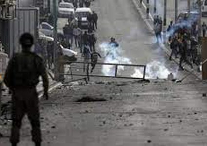 مواجهات مع الاحتلال في مدينة الخليل