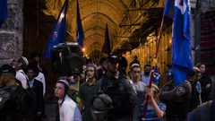 مسيرة استفزازية للمستوطنين في زقاق القدس القديمة