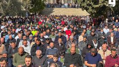 50 ألف مصل يؤدون صلاة الجمعة في المسجد الأقصى المبارك