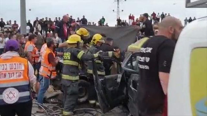 وفاة فلسطينيين وإسرائيلي في حادث سير مروع قرب رام الله