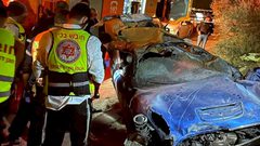 مصرع ثلاثة شبان بينهم شقيقان بحادث سير في مدينة طمرة