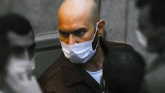 الأسير أيهم كممجي يلقي قصيدة أثناء جلسة محكمة الاحتلال في الناصرة