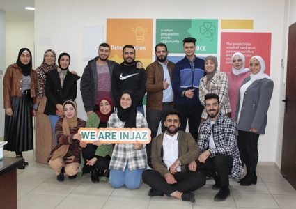 إنجاز فلسطين تفوز بأفضل شركة طلابية على مستوى الوطن العربي