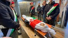 بدء مراسم تشييع جثمان الطالب المغدور مهران خليلية