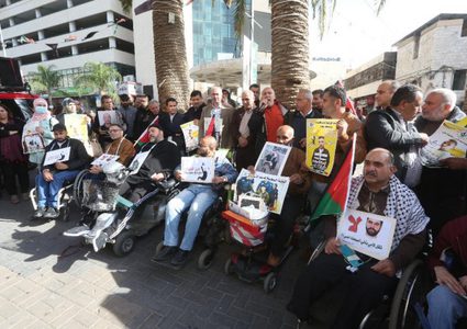 نابلس: وقفة دعم وإسناد للأسرى في سجون الاحتلال