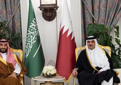 السعودية وقطر تؤكدان أهمية تحقيق السلام في منطقة الشرق الأوسط