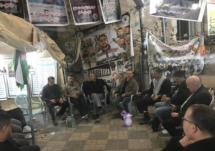 تواصل الفعاليات المطالبة باسترداد جثامين الشهداء في جنين