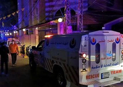 قتلى وجرحى خلال تشييع شهيد في مخيم البرج الشمالي