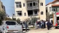 وفاة طفل جرّاء احتراق منزل في سعير