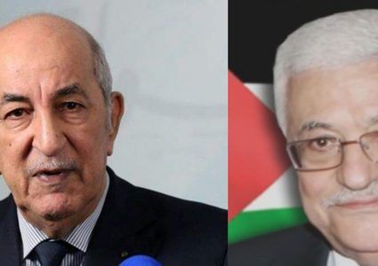 الرئيس يهنئ نظيره الجزائري بفوز منتخب بلاده ببطولة كأس العرب