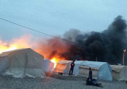 الأردن: مصرع 4 أشخاص من أسرة واحدة باحتراق خيمتهم