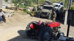 مستوطنون يستهدفون منزلا ومركبتين شرق قلقيلية