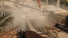 الاحتلال يهدم منزلا قيد الانشاء في بلدة نحالين غرب بيت لحم