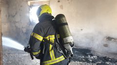 إصابة طفل بجروح متوسطة جراء حريق اندلع داخل منزل في بيت لحم