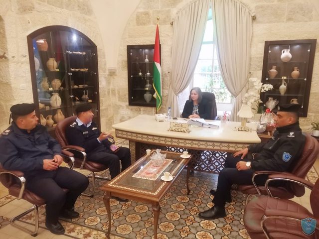 شرطة بيت لحم تؤمن وتشارك بمراسم استقبال البطريرك بيير باتيستا