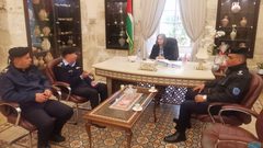 شرطة بيت لحم تؤمن وتشارك بمراسم استقبال البطريرك بيير باتيستا