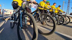 بطولة الدراجات الهوائية للأشخاص ذوي الإعاقة في غزة