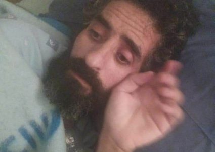 وقفة إسناد للأسير أبو هواش في يومه الـ133 من الإضراب في الخليل