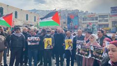 نابلس: وقفة دعم واسناد للأسيرات في سجن "الدامون"