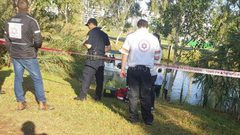 انتشال جثة شاب من نهر العوجا وسط البلاد