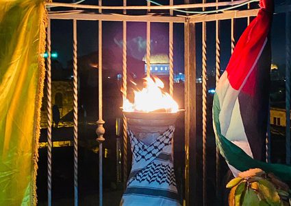 إيقاد شعلة الانطلاقة الـ57 للثورة الفلسطينية في القدس