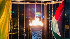 إيقاد شعلة الانطلاقة الـ57 للثورة الفلسطينية في القدس