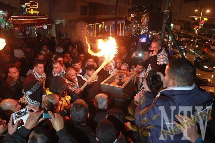 "فتح" في بيت لحم توقد شعلة انطلاقة الثورة الفلسطينية الـ57