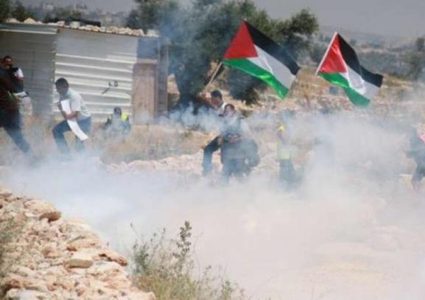 إصابة 4 مواطنين بالرصاص خلال مواجهات مع الاحتلال في كفر قدوم