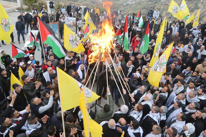 إيقاد شعلة انطلاقة الثورة الـ57 في مخيم الدهيشة