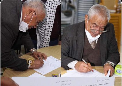 رئيس بلدية بيت عور التحتا غرب رام الله يتبرع براتبه لصالح البلدة