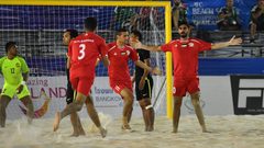 منتخبنا للكرة الشاطئية يخسر أمام قطر في نصف نهائي غرب آسيا